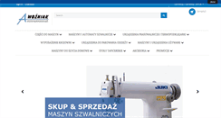Desktop Screenshot of m-szwalnicze.pl